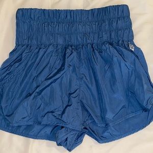 Blue Free People The Way Home Shorts